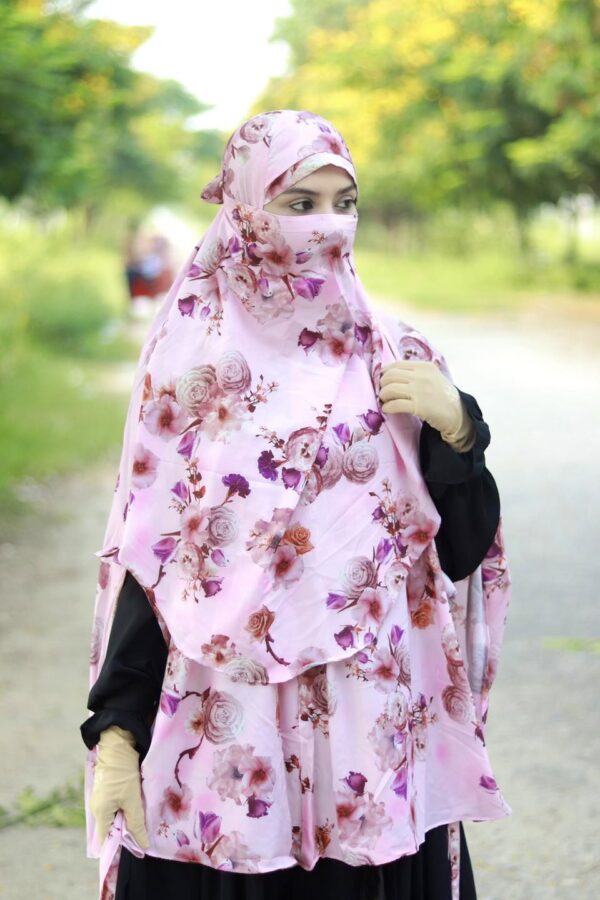 Alishan Hijab -Blue Color - Image 2